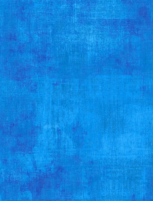 44"-Wilmington Prints - Dry Brush - Paradise Blue- 100% Cotton