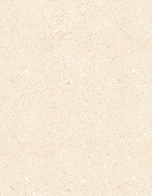 44"  - Wilmington Prints -  "Splatter - Ivory" -  100% Cotton