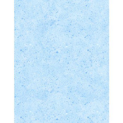 44"  - Wilmington Prints -  "Splatter - Light Blue" -  100% Cotton