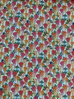 44"-Oasis Fabrics - Asian Gardens  Wisteria-100%-cotton
