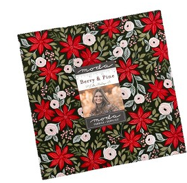 Moda-Layer Cake -Berry and Pine-10 x-10-42-pcs