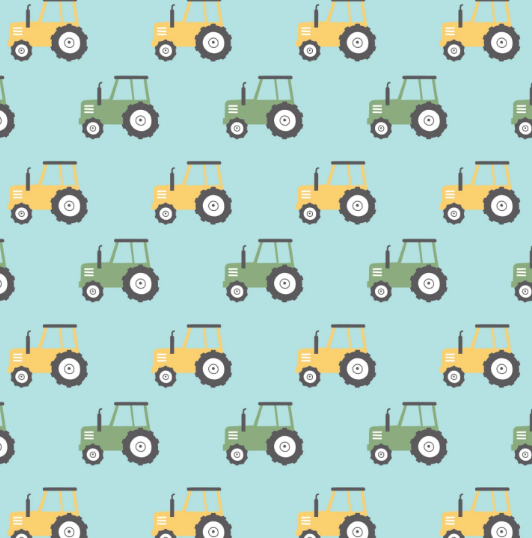 42" Flannel - Tractors