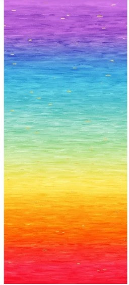 108"  - Studio e - Go With The Flow - "Watercolor" -  100% Cotton