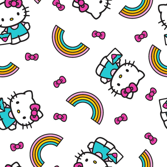 44" -Hello Kitty Toss - 100% Cotton