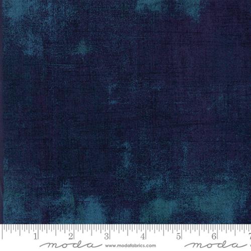 44"  - Moda - Grunge - "Steel Blue" -  100% Cotton