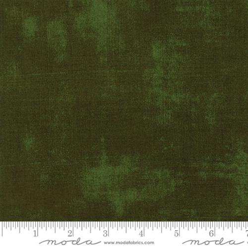 44"  - Moda - Grunge - "Rifle Green" -  100% Cotton