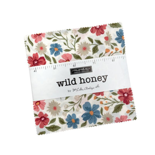 Moda-Charm Pack -Wild Honey-5 x-5 - 42-pcs