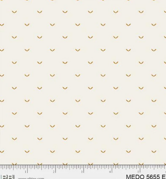 44"  -  "P&B Textiles - Olive Leaves - White -  100% Cotton