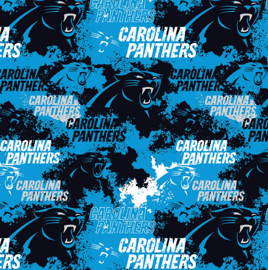 44"  -Carolina Panthers2 - 100% Cotton