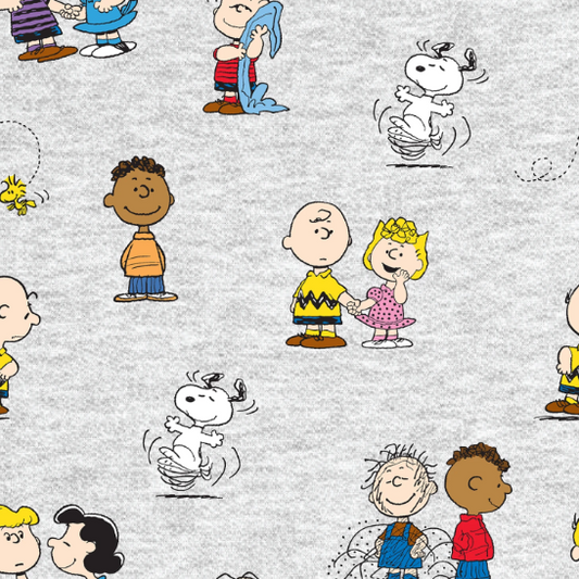 44" Peanuts Gang - Gray