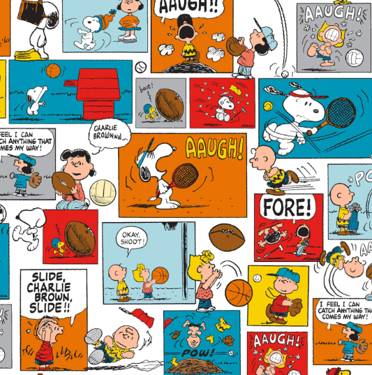 44" Peanuts Sports Comic