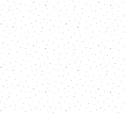 44"  -Riley Blake - "Dapple Dot"  - Rainbow - 100% Cotton