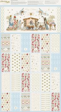 Panel - Moda - "Silent Night" - Lamb-  100% Cotton