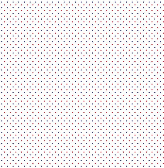 44"  - Riley Blake - Swiss Dots - "Patriotic" -  100% Cotton