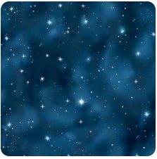 44"  - Timeless Treasures -  "Holy Night Sky" -  100% Cotton