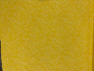 44"-Yellow White Swirls